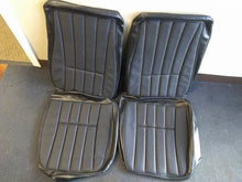 1968 - 1969 Corvette Black Vinyl Seat Covers