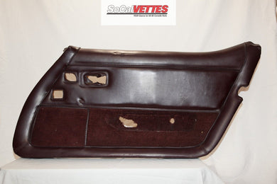 1978-1982 Corvette RH(Passenger) Door Panel - Original - Black