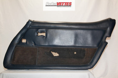 1978-1982 Corvette RH(Passenger) Door Panel - Original - Dark Blue