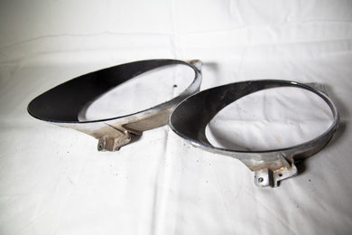 1968-1977 Corvette Speedometer & Tachometer Bezel - Pair