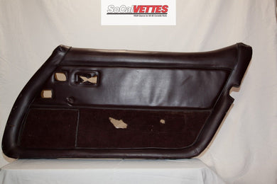 1978-1982 Corvette RH(Passenger) Door Panel - Original - Black