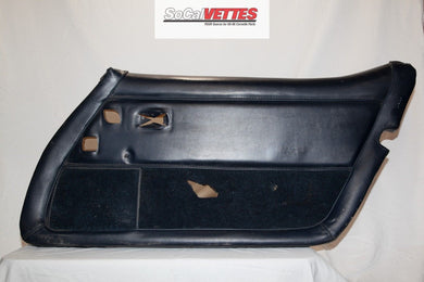 1978-1982 Corvette RH(Passenger) Door Panel - Original - Black