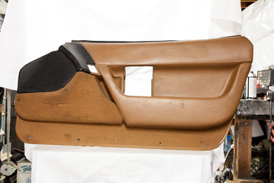 1990-1993 Corvette RH Door Panel - Original Brown/Black
