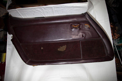 1978-1982 Corvette LH (Driver) Claret Door Panel (DarkRed)