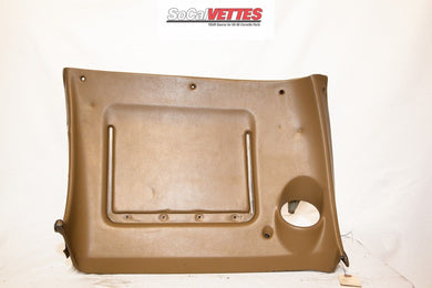 1969 Corvette Rh Lower Dash - Original - Saddle (no stitching)