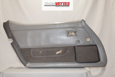 1978-1982 Corvette LH Door Panel - Original Grey