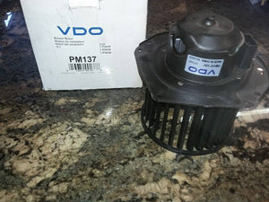 HVAC Blower Motor Front VDO PM137