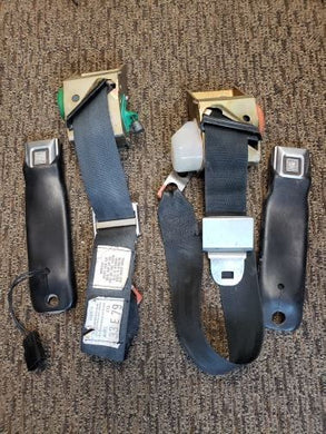 1979 Corvette Black Seat Belts - Original