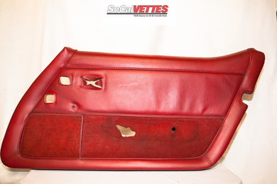 1978-1982 Corvette RH (Passenger) Door Panel RED- Original