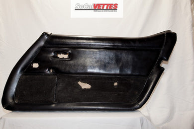 1978-1982 Corvette RH Door Panel - Original - Black