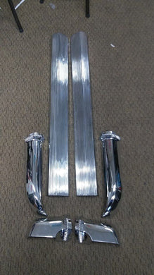 1968-1982 Corvette Original Side Exhaust Covers Re-Chromed