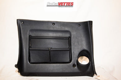 1969 Corvette RH (Passenger) Lower Dash - Original -9750557 Black (No Stitching)