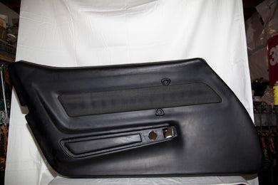 1969 Corvette LH (Driver) Black Door Panel