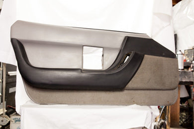 1990-1993 Corvette LH Door Panel - Original Grey/Black