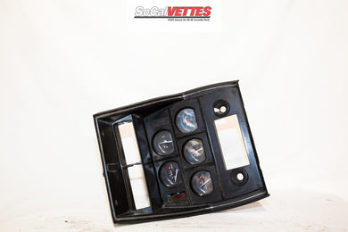 1981-1982 Corvette Center Gauge Bezel w/ gauges
