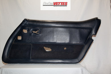1978-1982 Corvette RH(Passenger) Door Panel - Original - Black