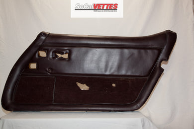 1978-1982 Corvette RH(Passenger) Door Panel - Original - Black