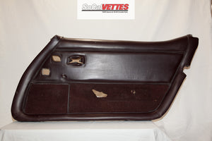 1978-1982 Corvette RH(Passenger) Door Panel - Original - Black